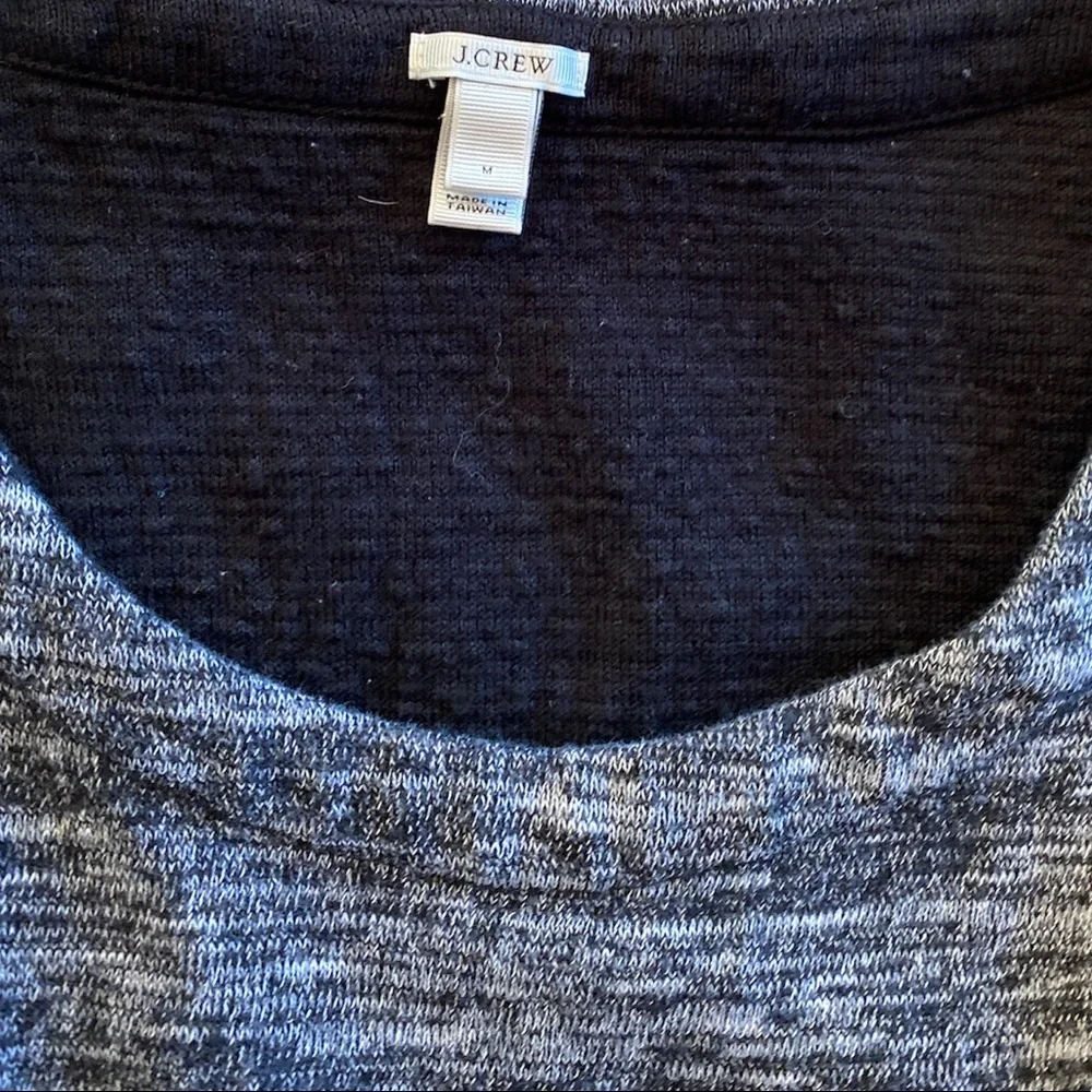 J. Crew Jaspé Scoopneck Pullover Size M Sweater